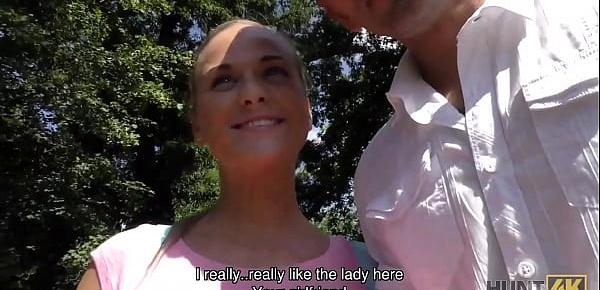 HUNT4K. Petite amateur sells her pussy and butthole for good price